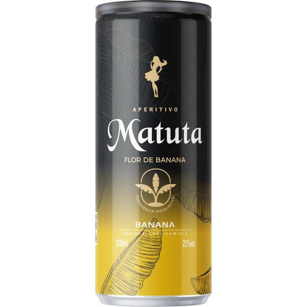 CACHACA MATUTA FLOR DE BANANA LATA 350ML