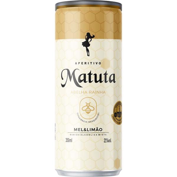CACHACA MATUTA MEL E LIMAO LATA 350ML