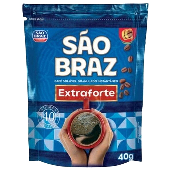 CAFE SOLUVEL SAO BRAZ EXTRA FORTE 40G