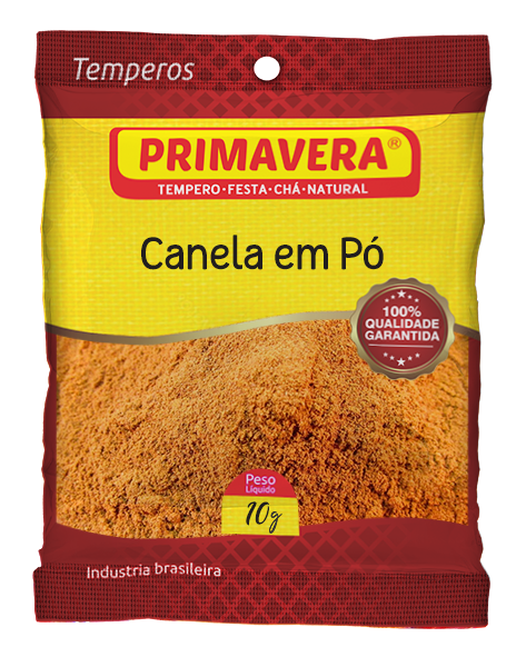 CANELA EM PO PRIMAVERA 10G