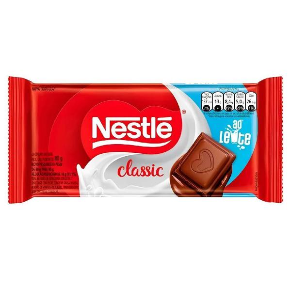 CHOCOLATE B NESTL CLAS CHOC AO LEITE 80G