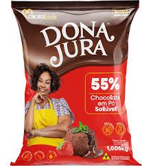 CHOCOLATE PO SOLUVEL 55% CACAU DJ 500G