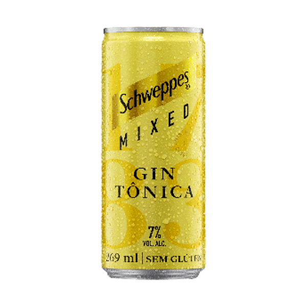CITRUS SCHWEPPES GIN TONICA MIX LT 269ML