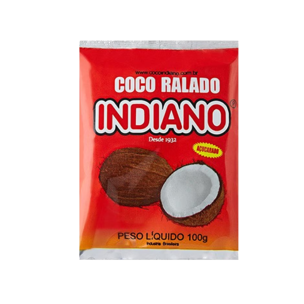 COCO RALADO INDIANO PURO 100G