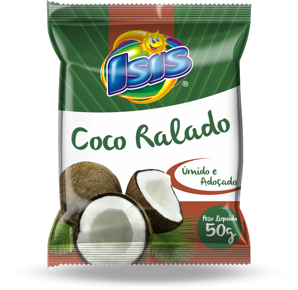 COCO RALADO ISIS UMIDO E ADOÇADO 50G