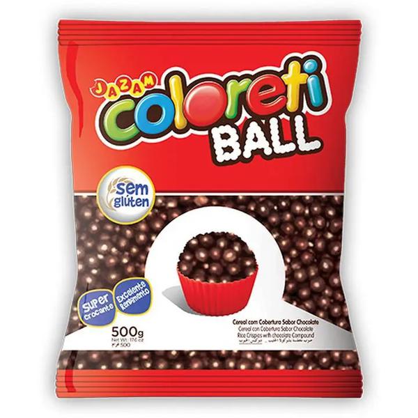 COLORETI MINI BAL CHOCO LEITE JAZAM 500G