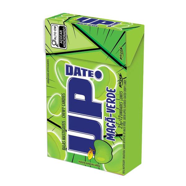 CONFEITO MASTIGAVEL UP MACA VERDE 25G