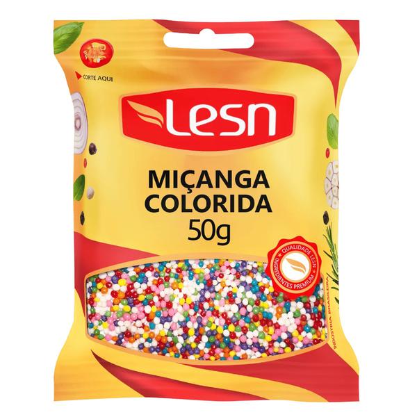 CONFEITO MICANGA COLORIDA LESN 50G