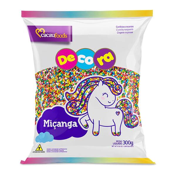 CONFEITO MICANGA COLORIDO DECORA 300G