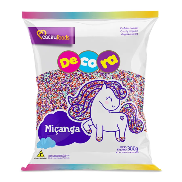 CONFEITO MICANGA COLORIDO DIVE DECO 300G