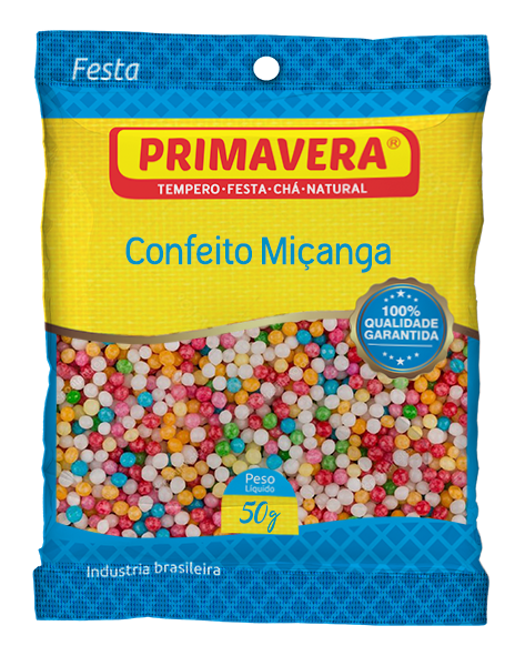 CONFEITO MICANGA PRIMAVERA 50G