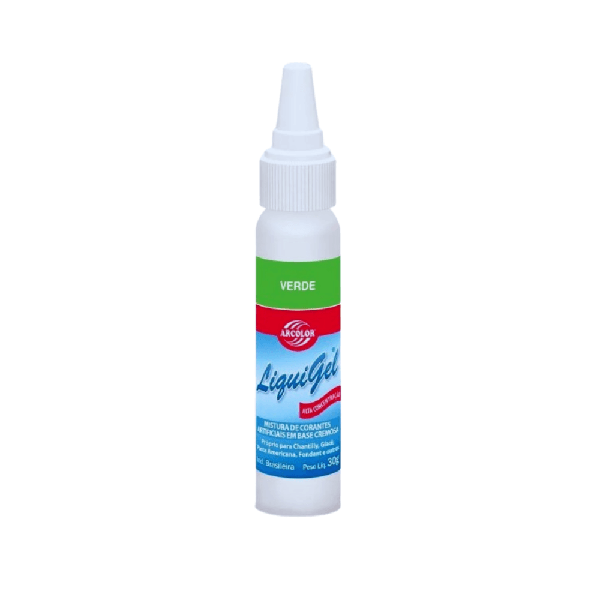 CORANTE GEL 30G VERDE ARCOLOR CX12