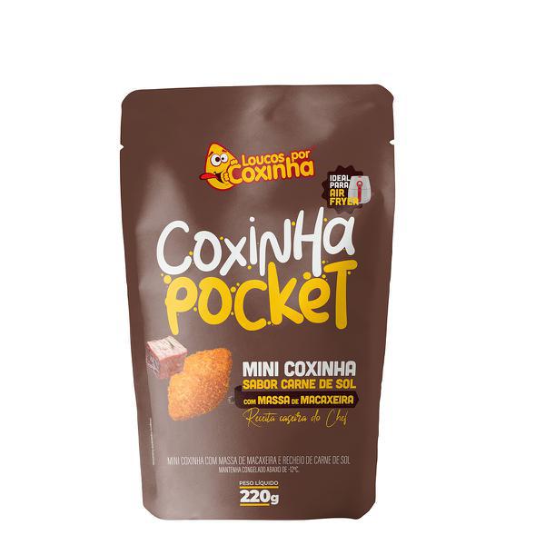 COXINHA POCK LOUCOS COXIN MACAXEIRA 220G