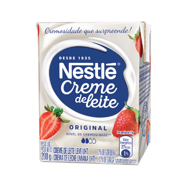 CREME DE LEITE NESTLE CAIXA 200GR