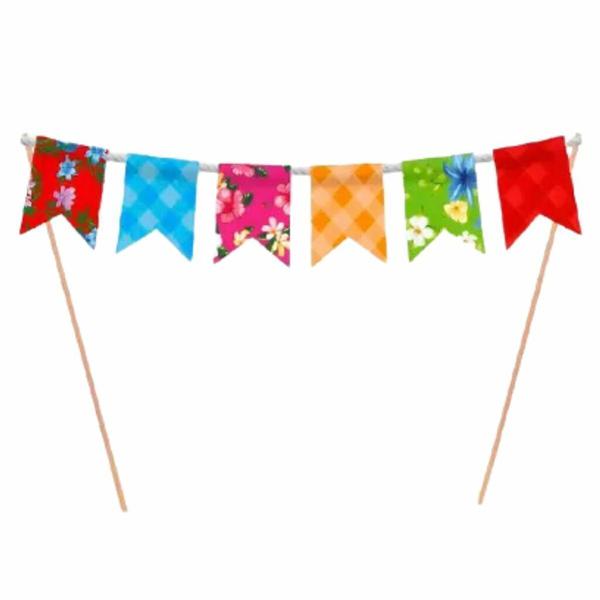 DECORACAO DE DOCE BANDEIRINHA ARRAIA 01