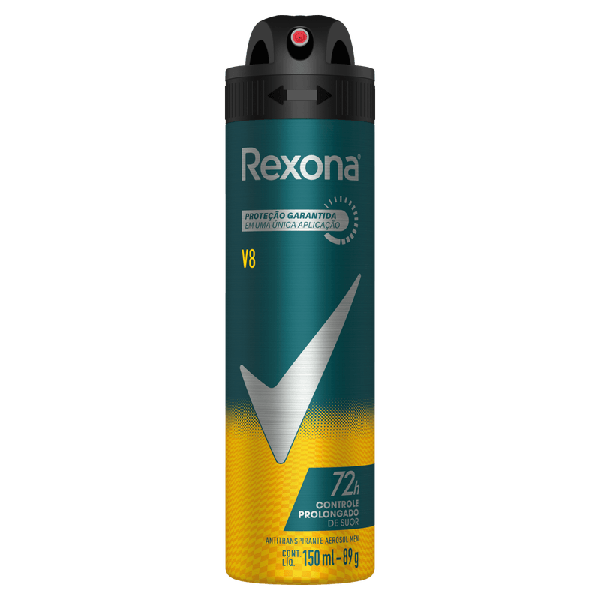 DESODORANTE REXONA AEROSOL MEN V8 150ML