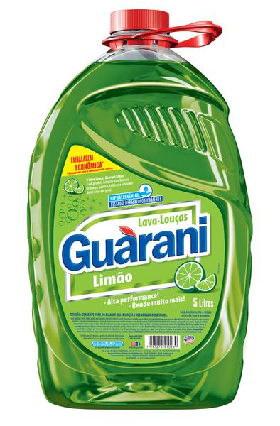 DETERGENTE LAVA LOUCAS GUARANI LIMAO 5L