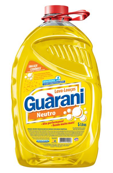 DETERGENTE LAVA LOUCAS GUARANI NEUTRO 5L