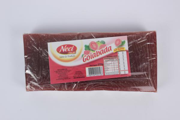 DOCE NECI EM BARRA GOIABA 370G