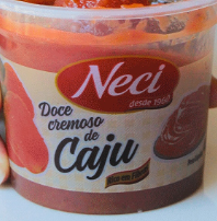 DOCE NECI EM POTE CREMOSO CAJU 300G