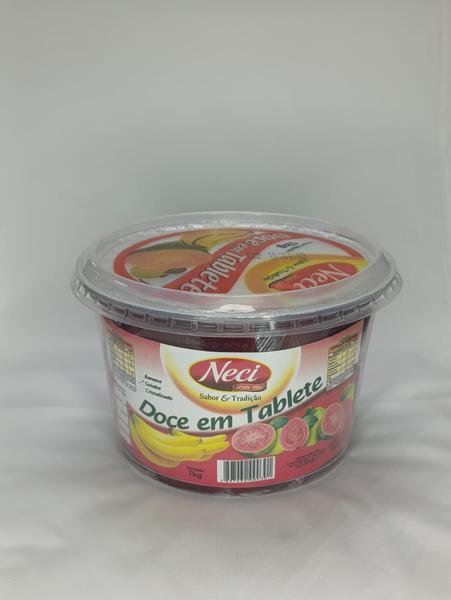 DOCE NECI GOIABA BALDE 1KG TABLETE