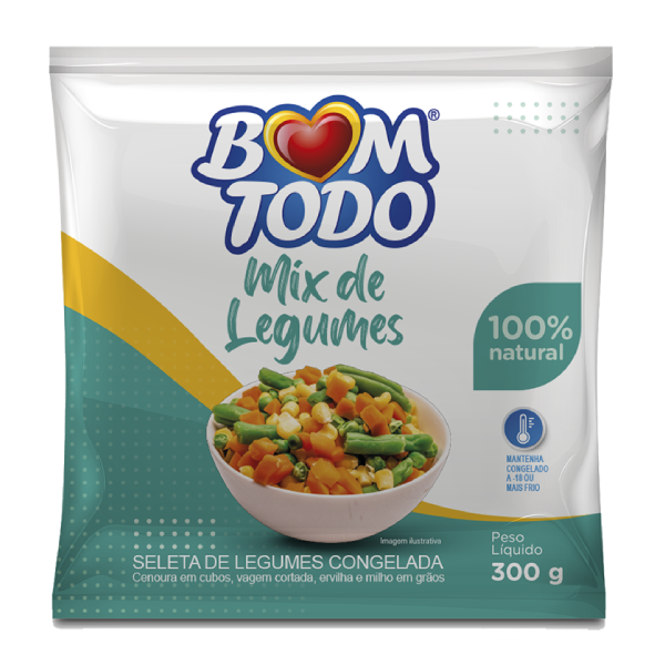 DUETO ERVEILHA E MILHO CONG BOM TD 300GR