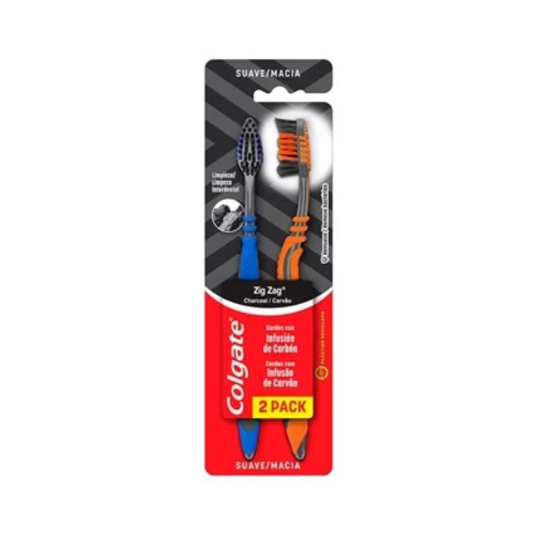 ESCOVA DENTAL COLGATE  ZIG ZAG CARV 2UND