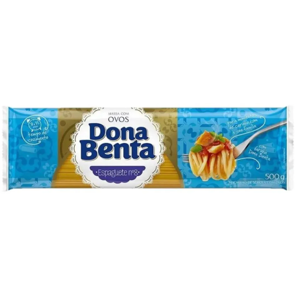 ESPAGUETE COM OVOS DONA BENTA 500G