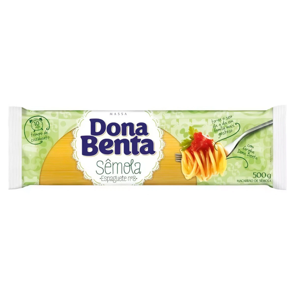 ESPAGUETE SEMOLA DONA BENTA 500G