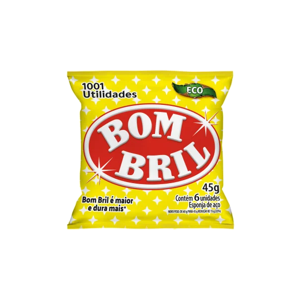 ESPONJA DE ACO BOMBRIL 45G