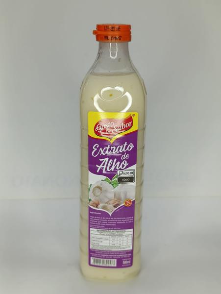 EXTRATO DE ALHO GOSTO E SABOR 500ML