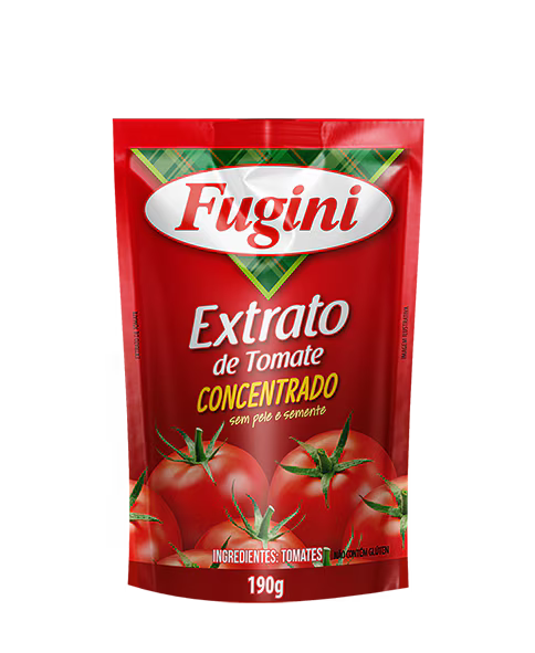 EXTRATO DE TOMATE FUGINI SACHET 190G