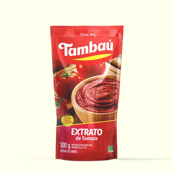 EXTRATO DE TOMATE TAMBAU 300G