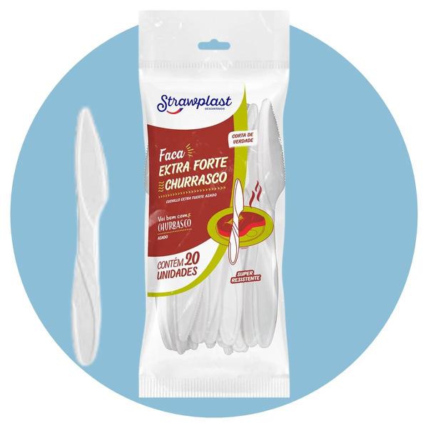 FACA EXT FORT CHURR BRA STRAWPLAST 20UND