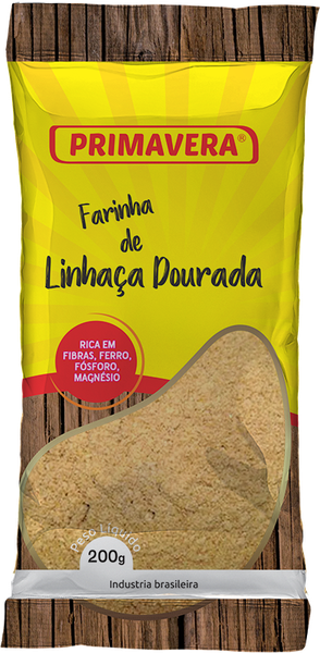 FARINHA DE LINHACA DOURADA PRIMAVERA 200G