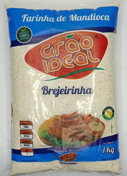 FARINHA DE MANDIOCA BREJE GRAO IDEAL 1KG