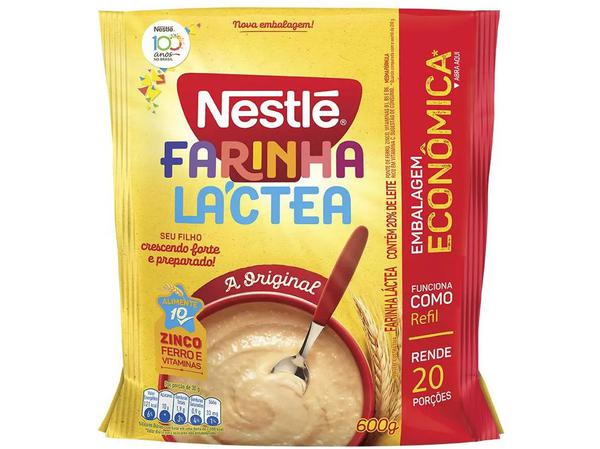 FARINHA LACTEA TRADICIONAL SACHET NESTLE 600G