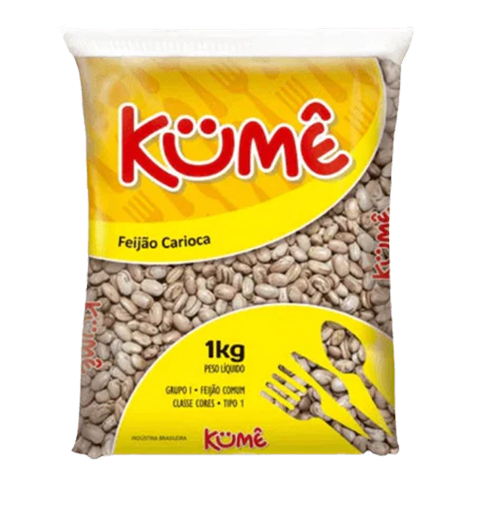 FEIJAO CARIOCA KUME T1 1KG