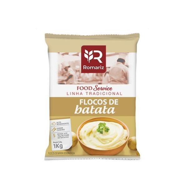 FLOCOS DE BATATA ROMARIZ 1KG