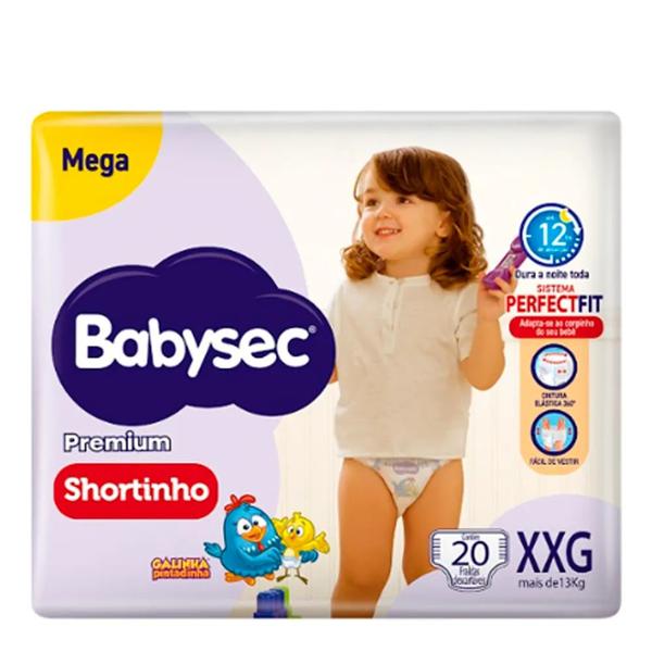 FRALDA BABYS GAL PINT SHOTI MEG XXG 20UN