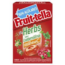FRUITTELLA HERBS CRANBERRY ERVAS VIT 25G