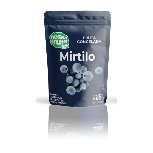 FRUTA CONGELADO MIRTILO NOSSA FRUTA 400G