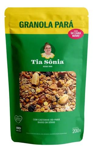 GRANOLA TIA SONIA CASTANHA PARA 200G