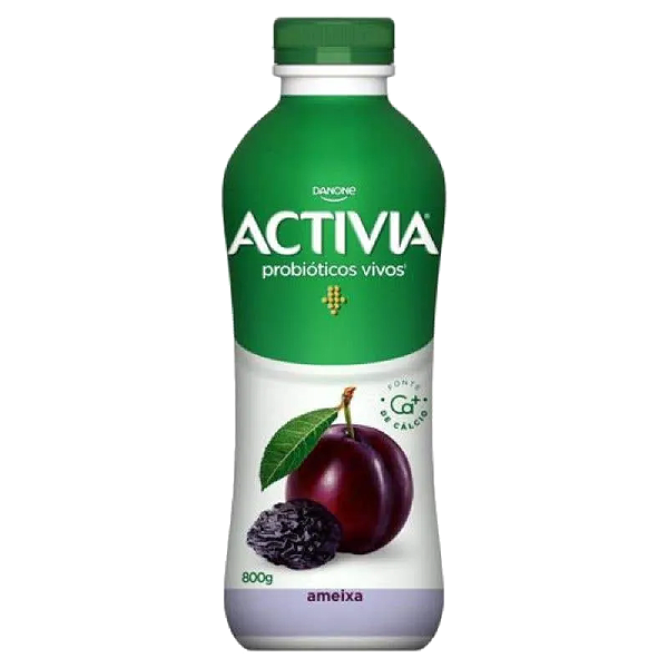 IOGURTE ACTIVIA AMEIXA 50G GRAT GAR 800G