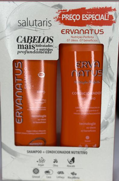 KIT SHAMPOO E CONDICIONADOR NUTRIÇAO SAL