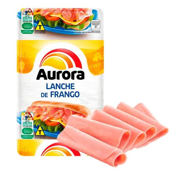 LANCHE DE FRANGO AURORA FATIADO KG