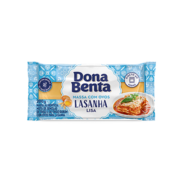 LASANHA DE FORNO TRADICI DONA BENTA 200G