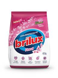 LAVA ROUPAS EM PO FLORAL BRILUX PC 400G