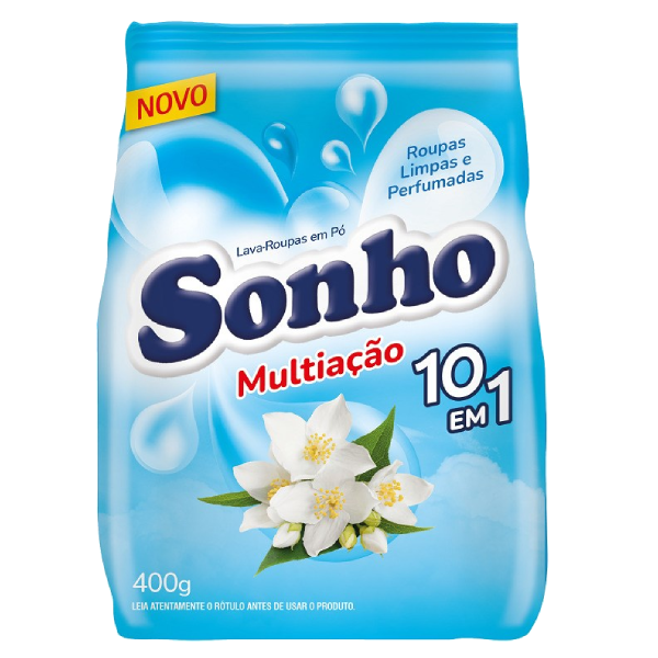 LAVA ROUPAS EM PO MULTIACAO SONH PC 400G