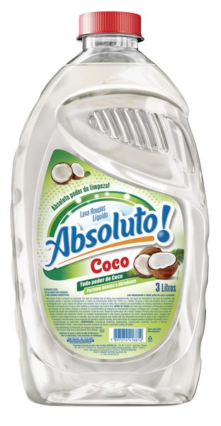 LAVA ROUPAS LIQUIDO ABSOLUTO COCO 3LT